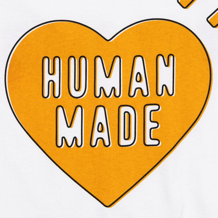 Humanmade Men’s Graphic Long Sleeve T-Shirt HM30CS044 WHITE