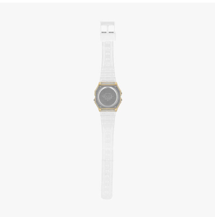 Casio Clear Resin Unisex Digital Watch F 91WS 7A2DF