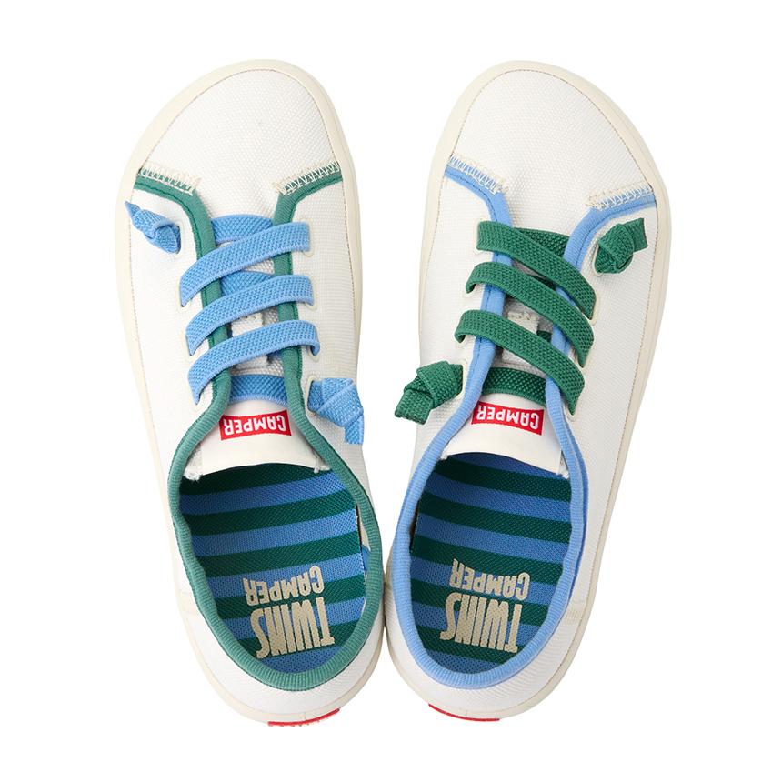 Camper Twins Women’s Leather Low-Top Sneakers