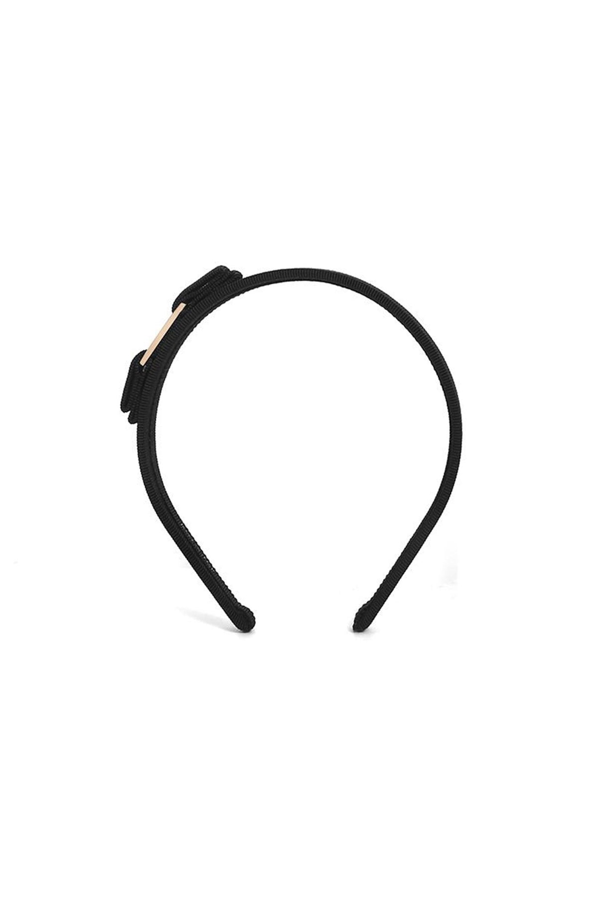 Ferragamo Women’s Hairband Accessory Black Headband 0572738