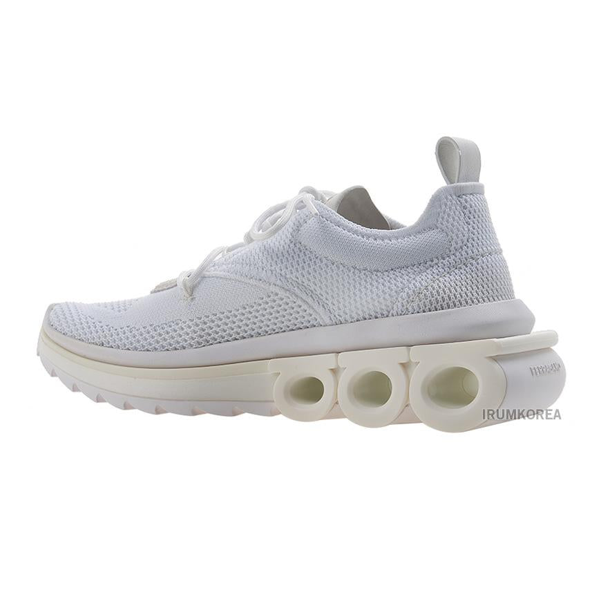 Ferragamo Gancini Low-Top Sneakers Women’s NIMA KNIT BIANCO BCW 0760870