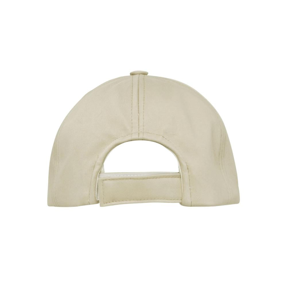 Isabel Marant TYRON Logo Embroidered Cap Hat Beige