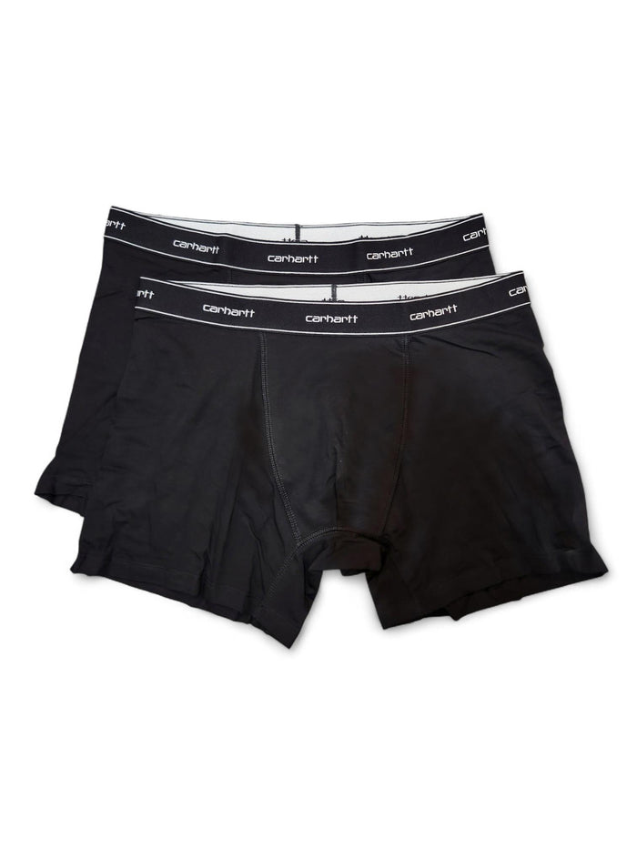 CARHARTT WIP Cotton Trunks 2-Pack Black Underwear for Men