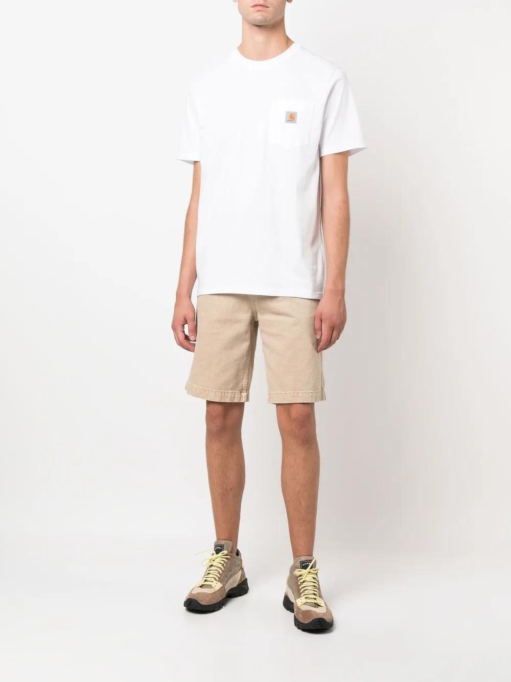 CARHARTT WIP Pocket Short Sleeve T-Shirt White