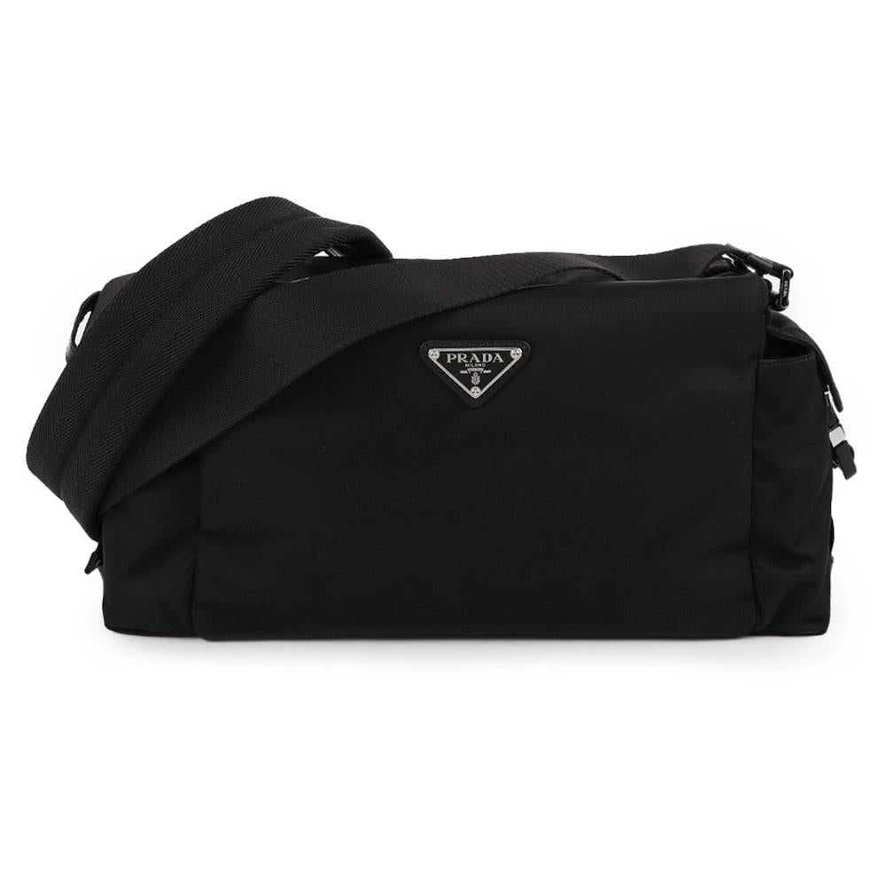 PRADA Re-Nylon Explore Tote Shoulder Bag Black Men's Tote