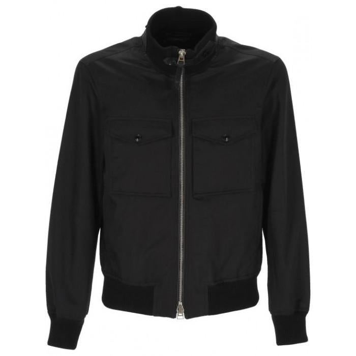 TOM FORD Men's Cotton Silk Twill Bomber Jacket OBS049 FMC170 S25 LB999