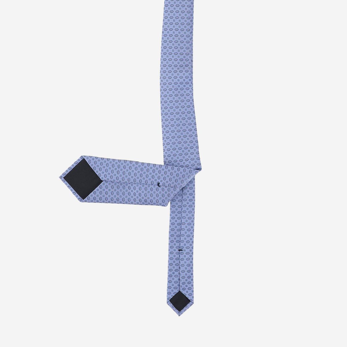 GUCCI Navy Silk Tie