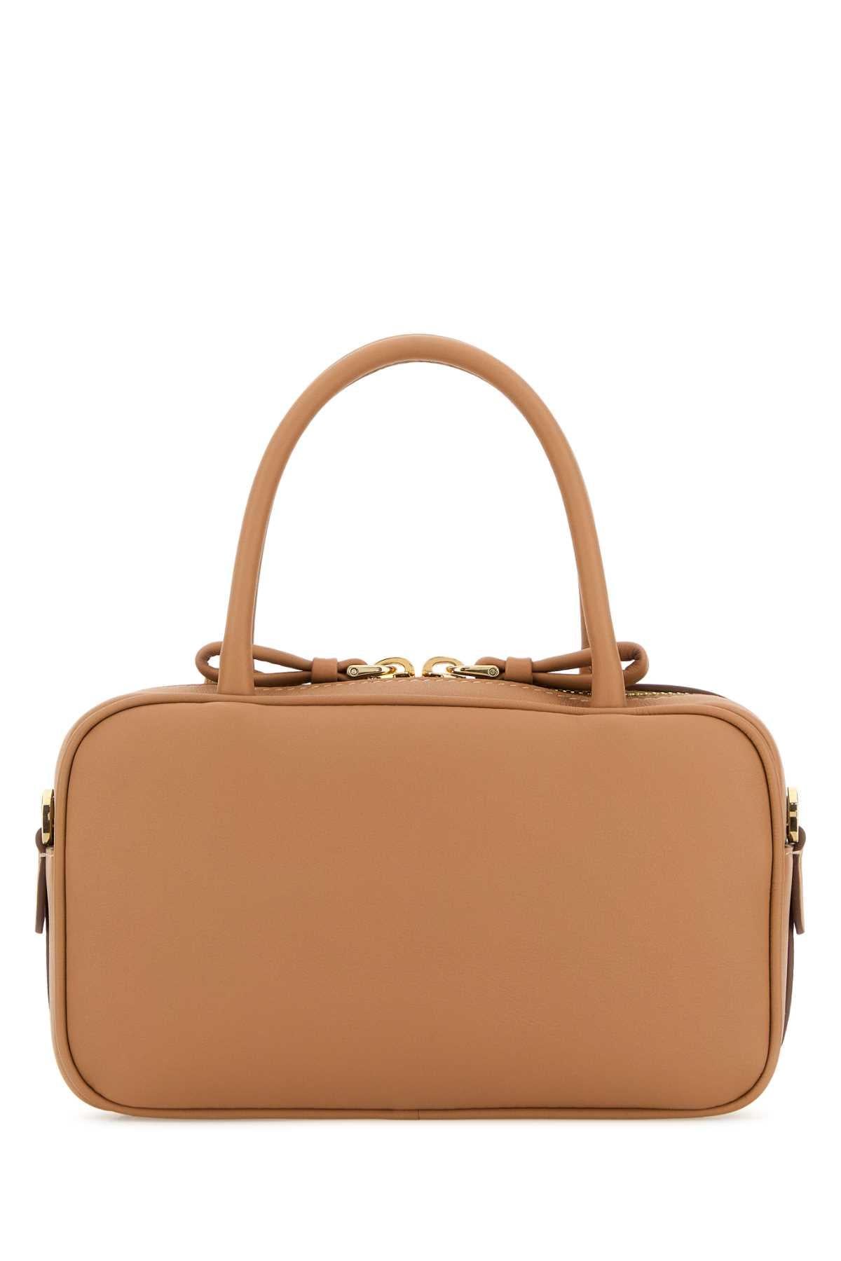 PRADA Black Leather Shoulder Bag