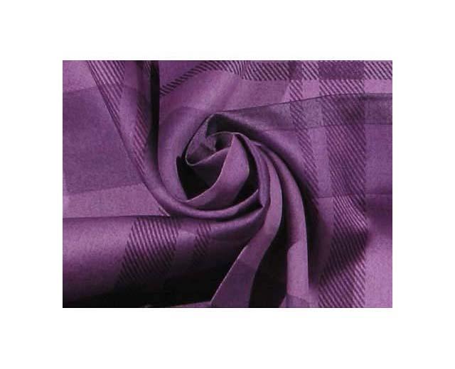 BURBERRY Purple Nova Check Handkerchief Petite Scarf Unisex