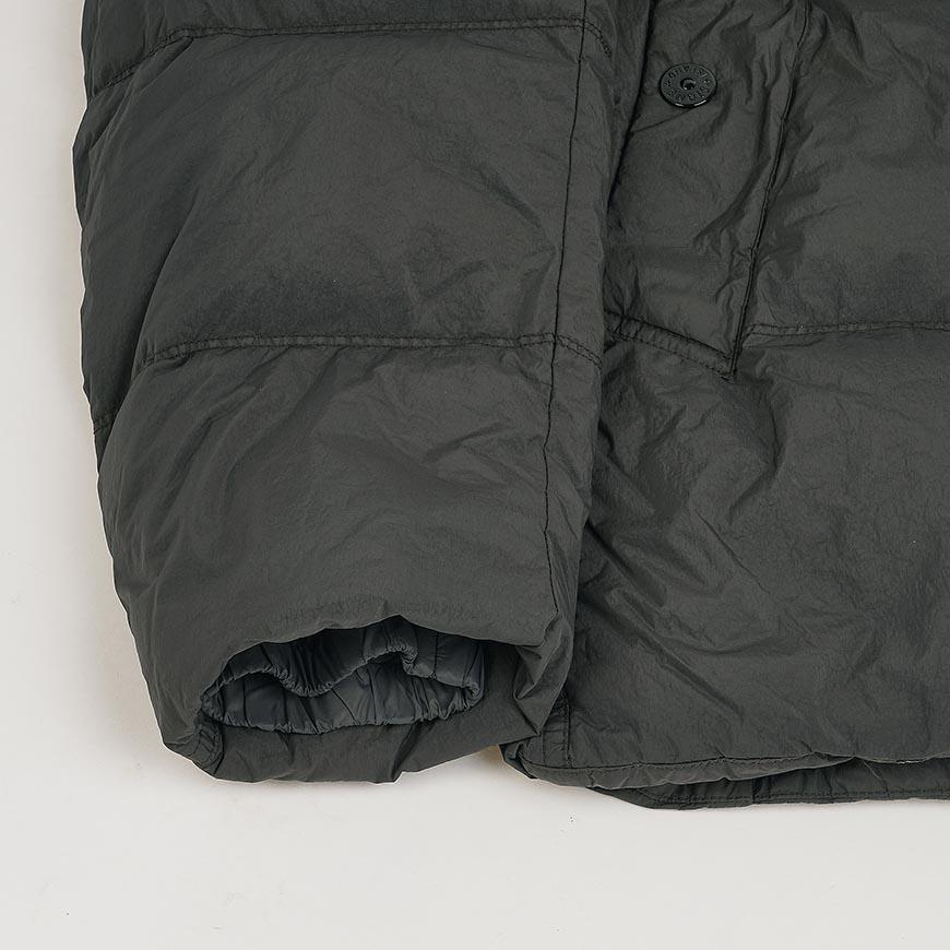 STONE ISLAND Crinkle Reps Hooded Down Jacket Men V0062