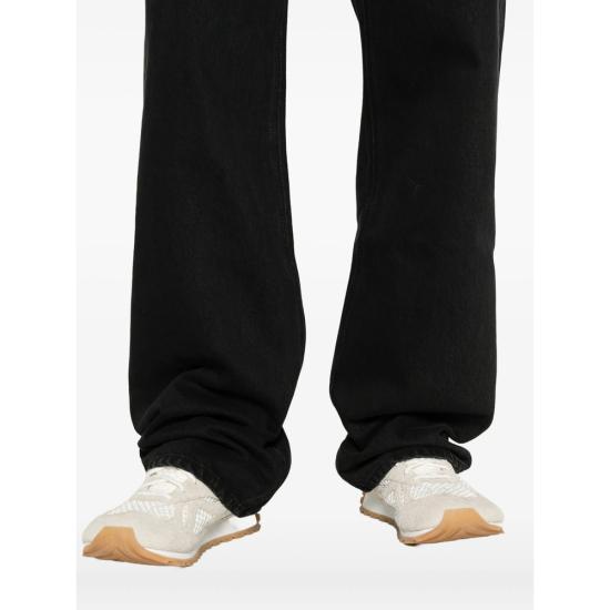 JACQUEMUS Blue Denim Jeans for Men PAM00028AD00039990 BLACK DOM