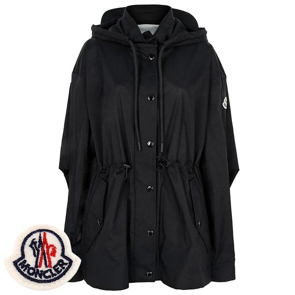 Moncler Black Valiere Windbreaker Rain Jacket 1A00078 539HW 999