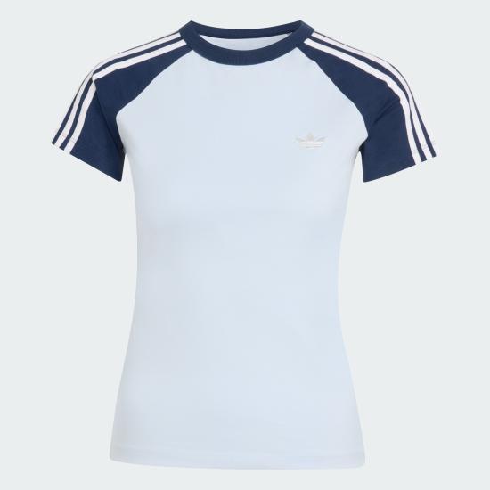 Adidas Crystal Sky Night Indigo Off White Short Sleeve T-Shirt