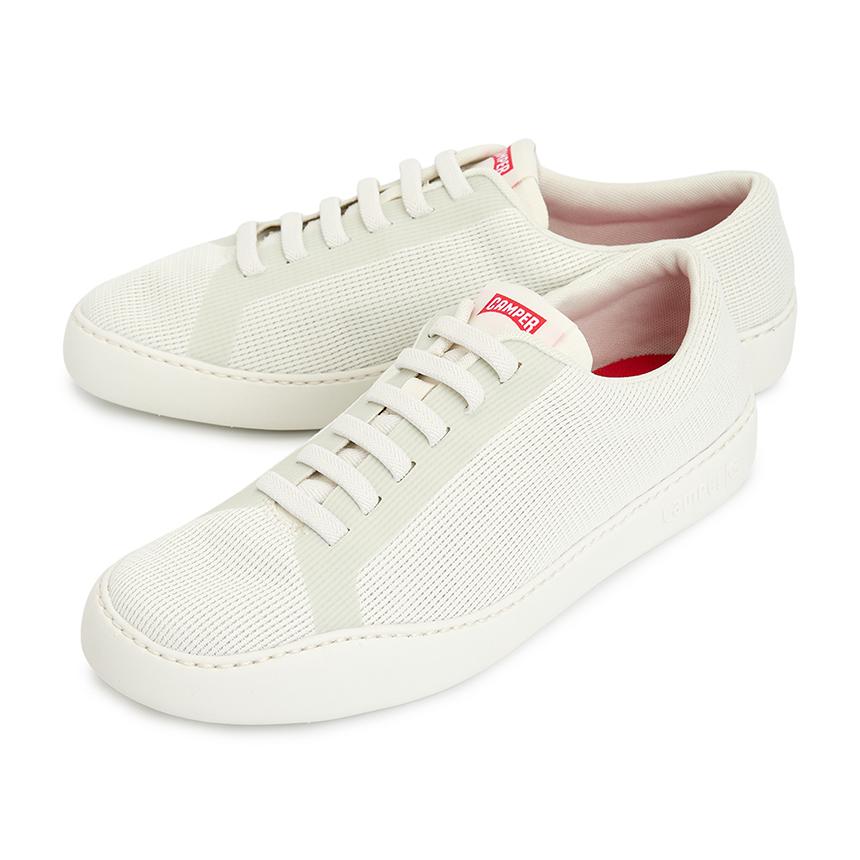Camper Peu Touring Men’s Leather Low-Top Sneakers Black