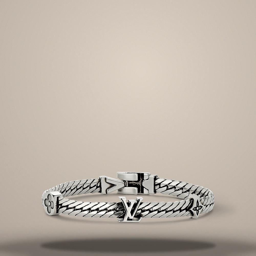 Louis Vuitton LV Coil Bracelet 20cm Diameter MA152M