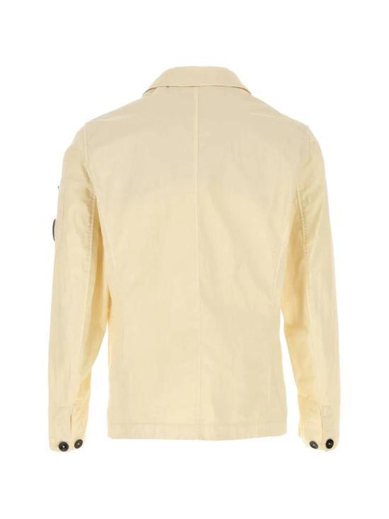 CP Company Lightweight Zip Jacket for Men 20CMBZ112A 110543D 114 FROZEN DEW DOM