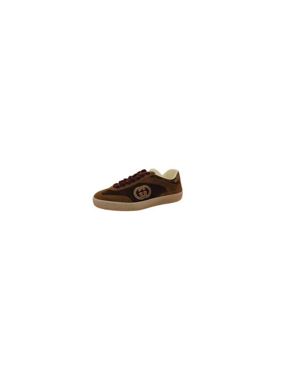 GUCCI Velvet G75 Low-Top Sneakers 812656 AAE4N 2440
