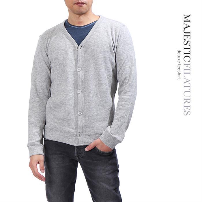 MAJESTIC Cashmere Cardigan for Men W14 14 005 004