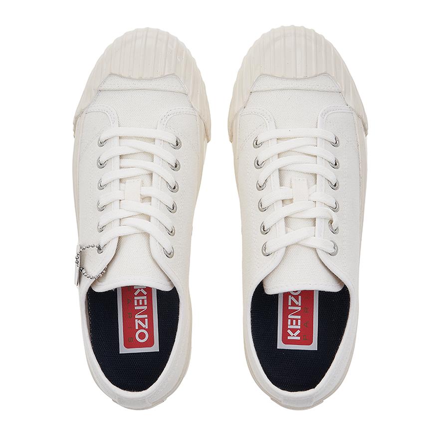 KENZO Kenzo School Low-Top Sneakers Men’s White Leather