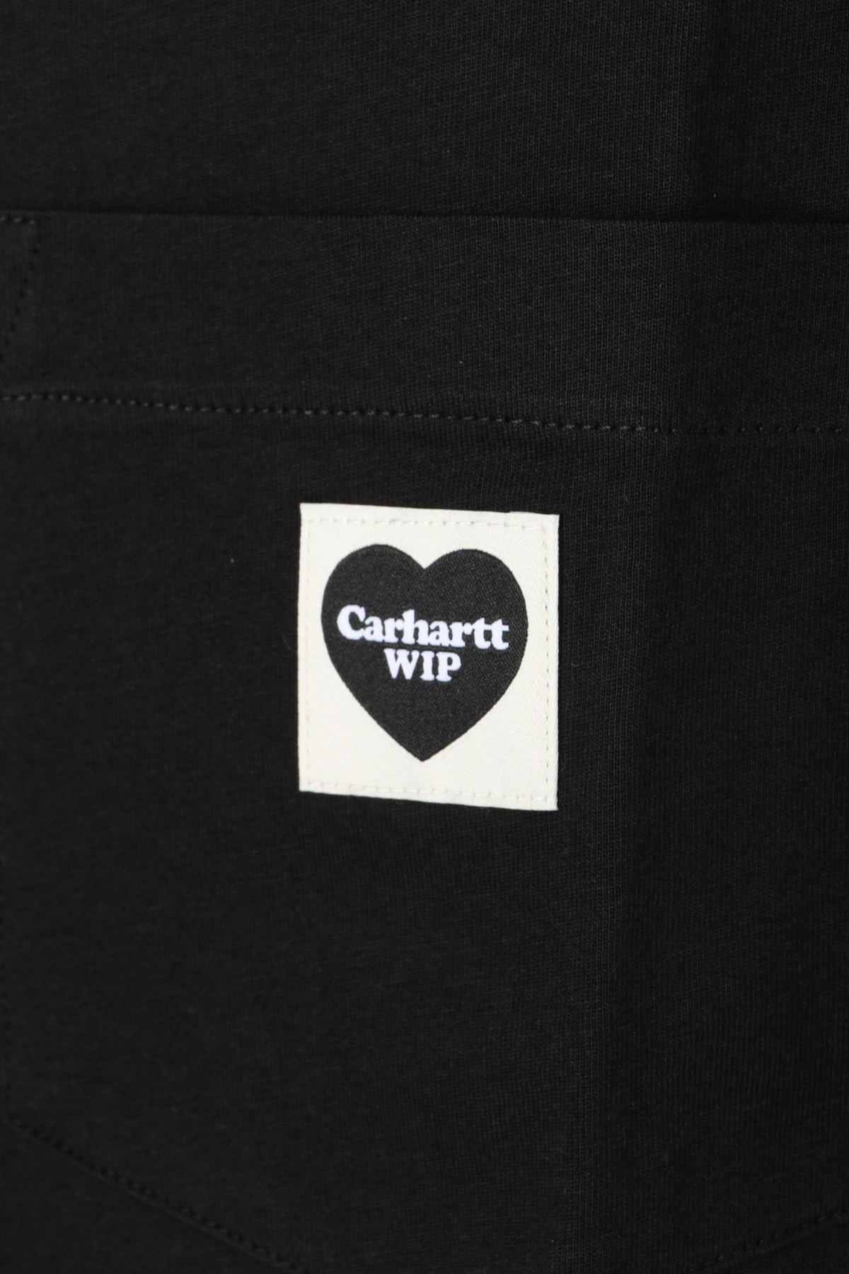 CARHARTT WIP Pocket Heart Short-Sleeve T-Shirt Black Unisex I032128 00EXX
