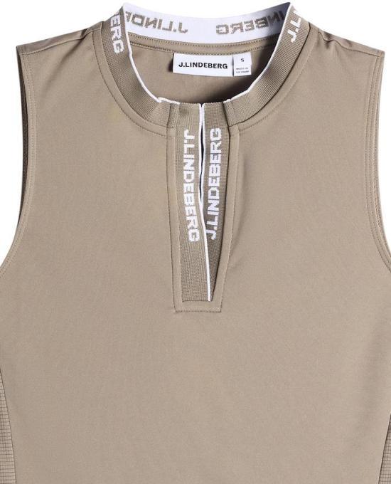 J LINDEBERG LEYA Brindle Sleeveless Top GWJT17069 U144