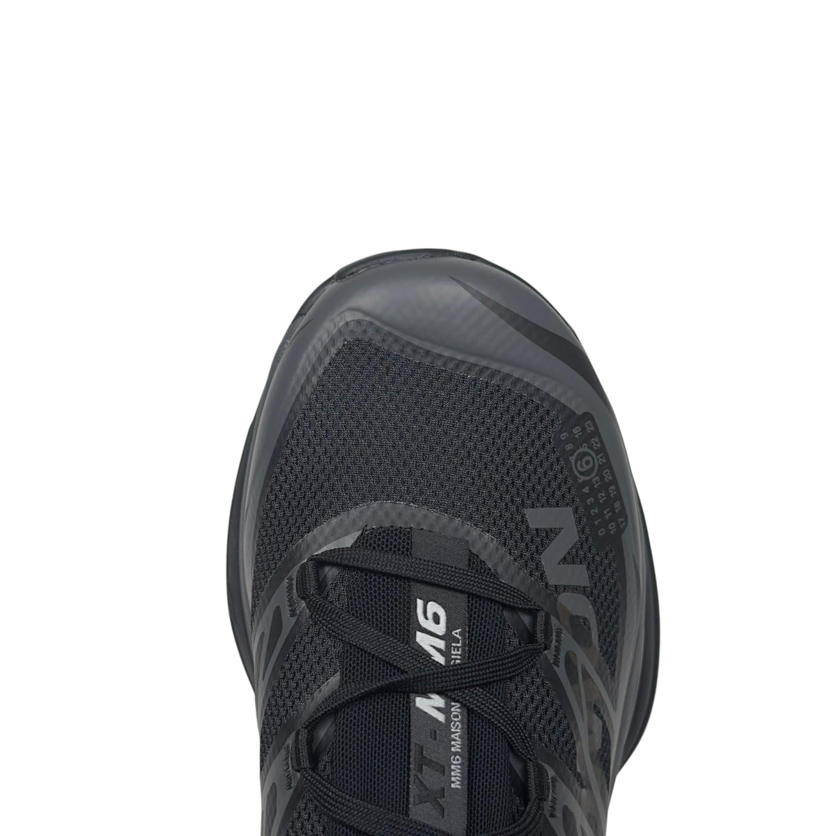 SALOMON x MM6 Maison Margiela XT Black Low-Top Sneakers