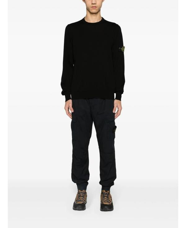 STONE ISLAND Organic Soft Cotton Crewneck Sweater Men’s