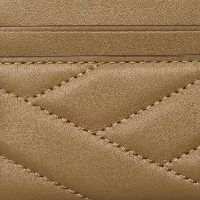 Tory Burch Kira Chevron Leather Card Case Wallet Women