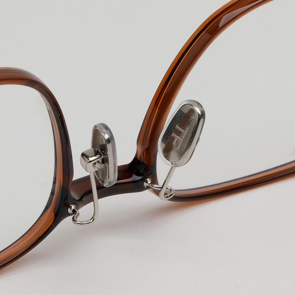 TOM FORD Blue Light Blocking Square Glasses Frame Asian Fit Transpa TF5923KB 045