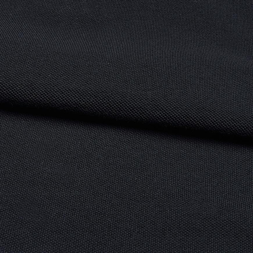 NEEDLES Men’s Shawl Collar Polo T-Shirt QV354C BLACK