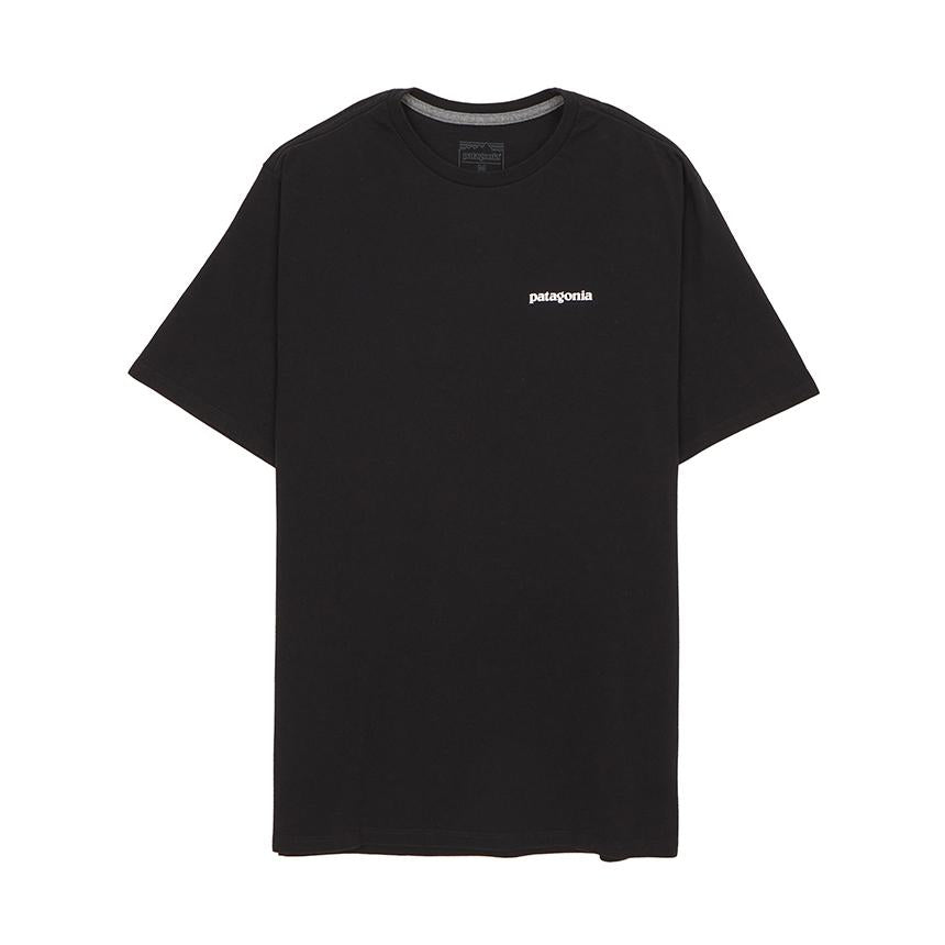 patagonia P-6 Responsibili-Tee Men’s Short Sleeve T-Shirt Black