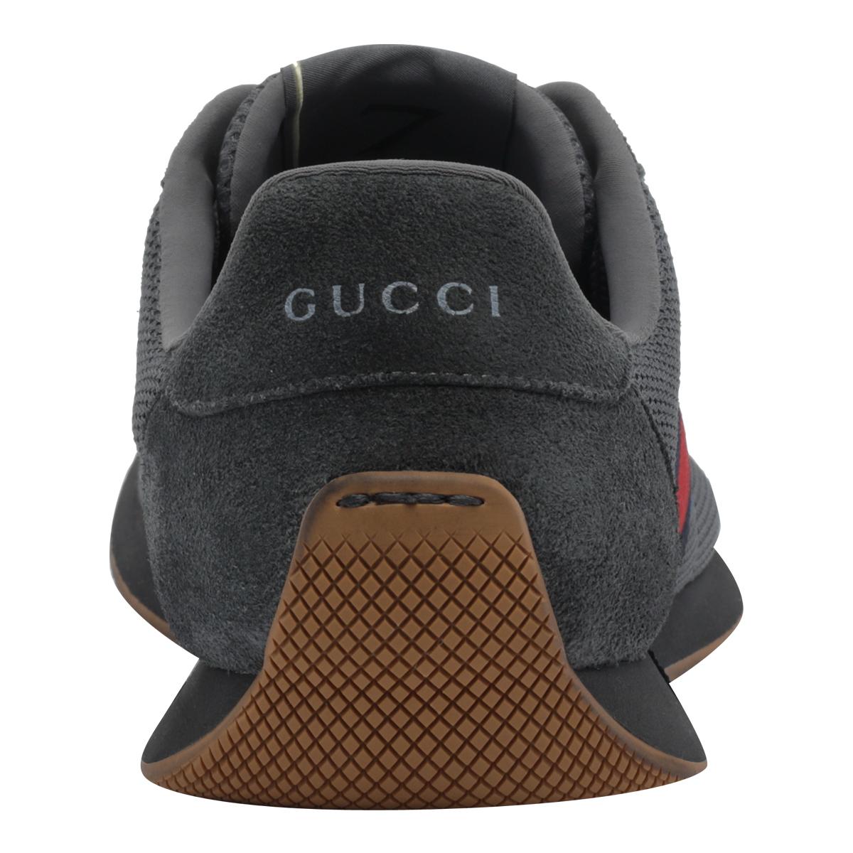 GUCCI Leather Low-Top Sneakers for Men