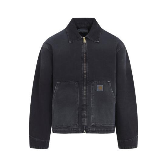 CARHARTT WIP Black Bomber Jacket for Men