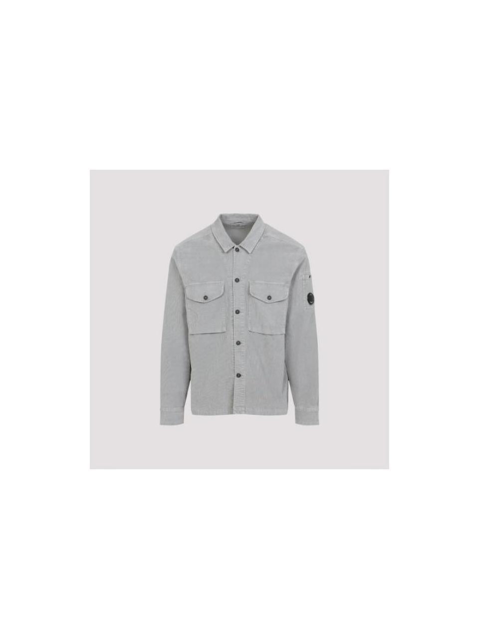 CP Company Corduroy Lens Button Overshirt Jacket for Men 19CMOS072A 006410O 331