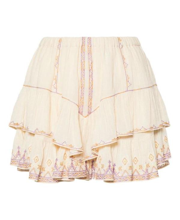 Isabel Marant JOCADIA Skirt Shorts Black SH0021FB B1J15E