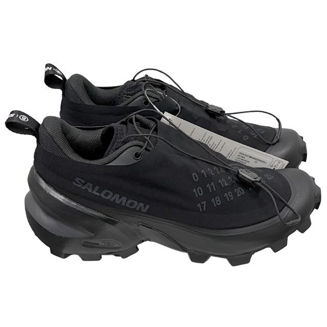 MM6 Salomon Cross Dust Low Top Sneakers White Mesh Leather Unisex