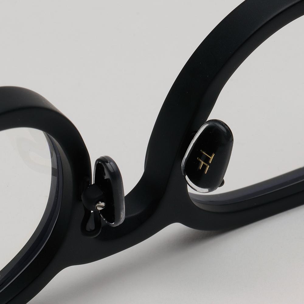 TOM FORD Matte Black Round Blue Light Blocking Eyeglasses Unisex TF6009DB 002
