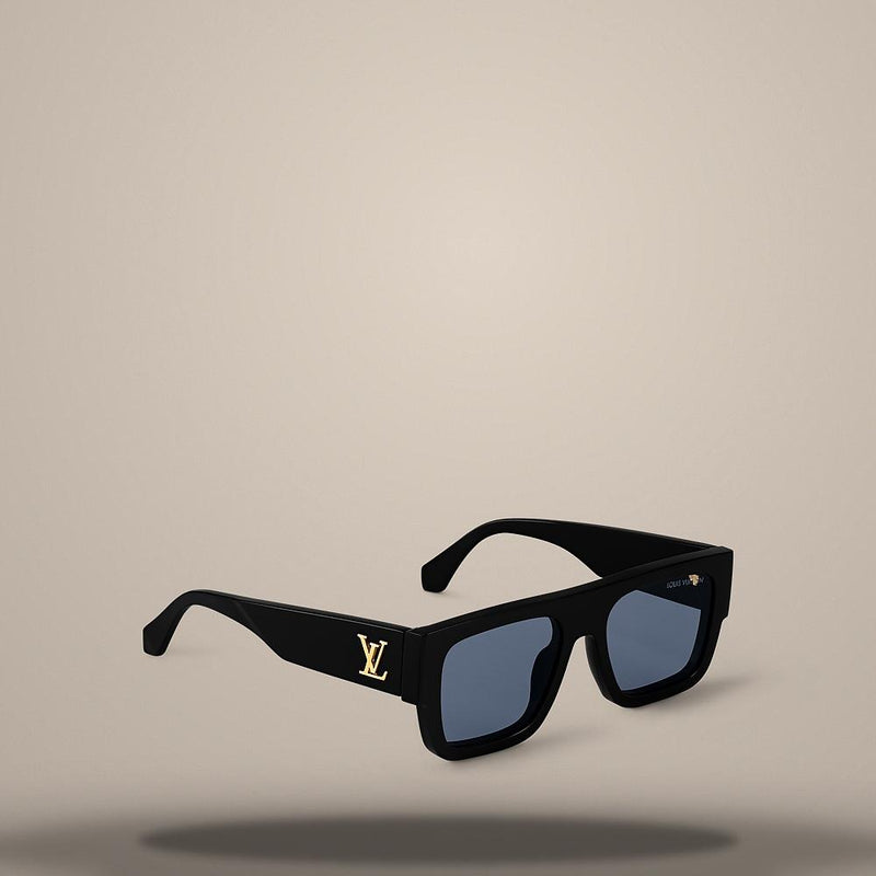 Louis Vuitton LV Clash Square Large Sunglasses Black