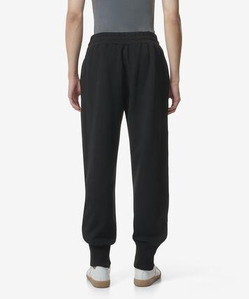JIL SANDER Black Cotton Jogger Sweatpants for Men J22KA 0129 J20015001