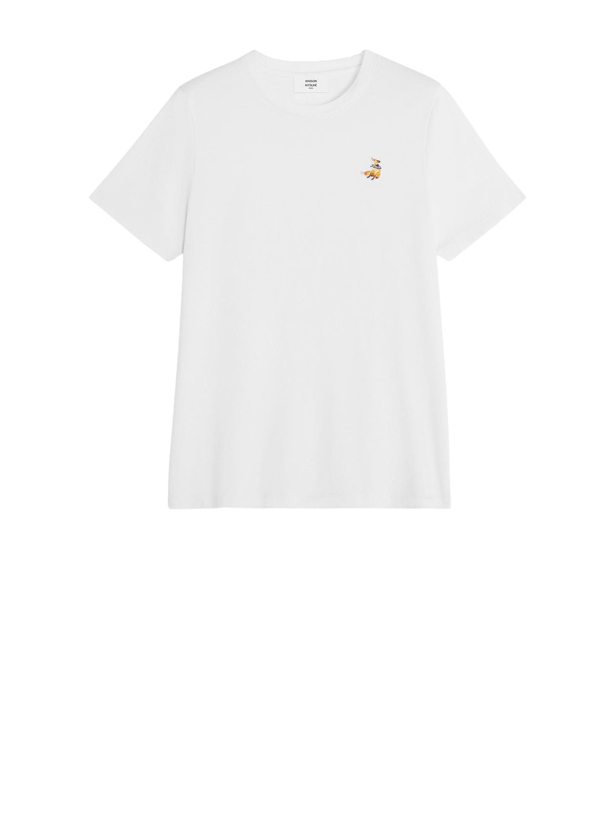 Maison Kitsune Cotton Short Sleeve T-Shirt White Women