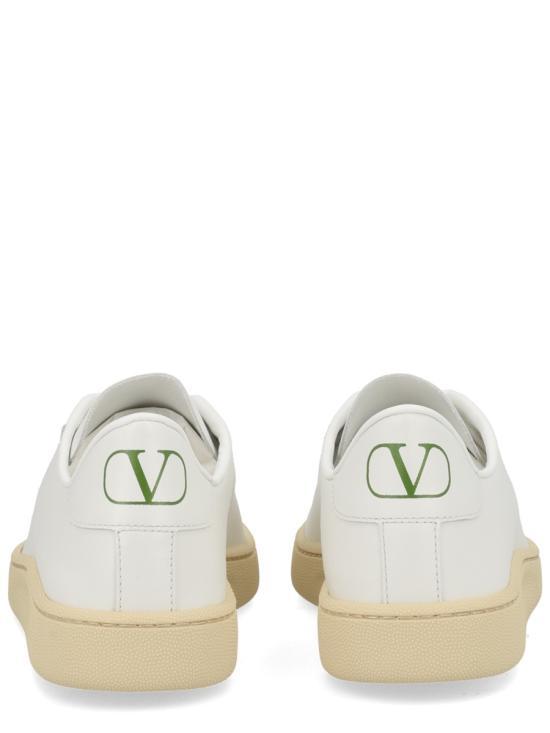 VALENTINO Garavani White Leather Low-Top Sneakers 8W2S0LX 9BY