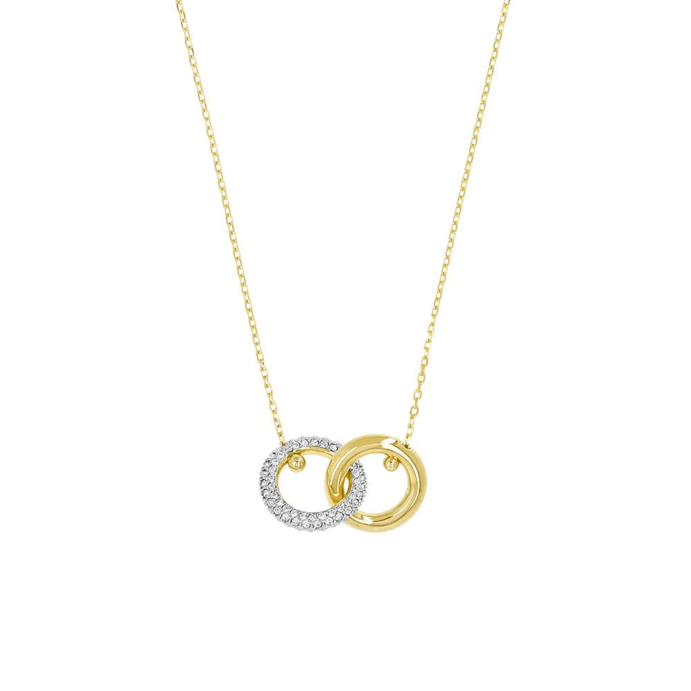 Swarovski Interlocking Loop Pendant Necklace for Women 5668820