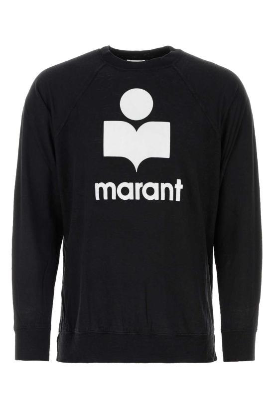 Isabel Marant Black Long Sleeve Sweatshirt TS0046 HAA1N 08H01