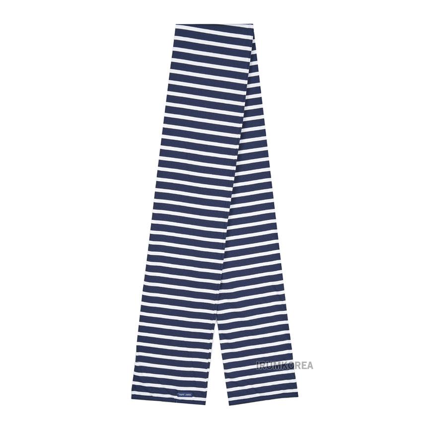 Saint James Unisex EVE ECHARPE II Marine Neige Scarf