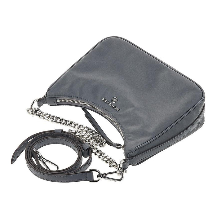 Michael Kors Jet Set Charm Shoulder Bag Women Gray Leather