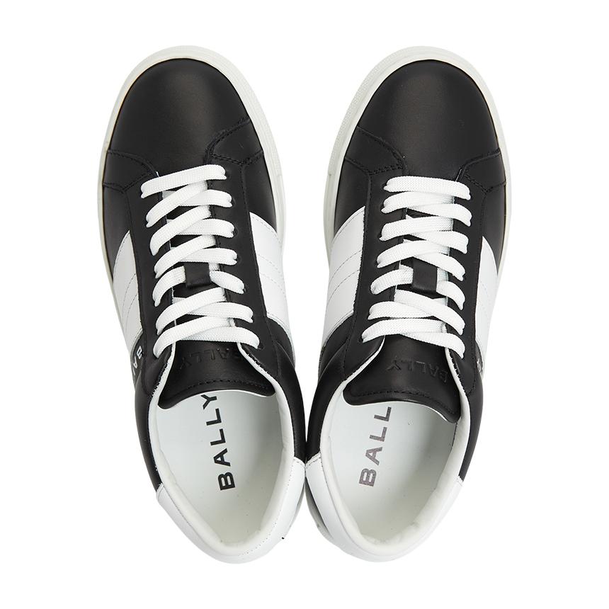 BALLY Women’s Leather Low-Top Sneakers White I905 6313413
