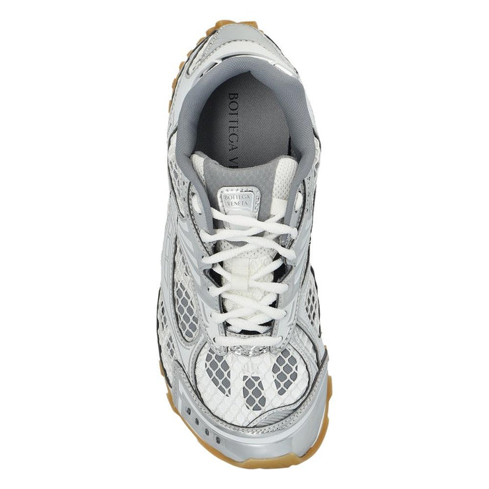 Bottega Veneta Orbit Low-Top Sneakers Men Gray Leather