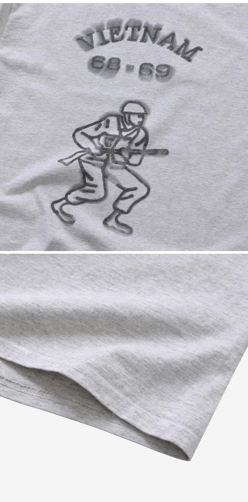 Wild Donkey Unisex Short Sleeve T-Shirt Vietnam Print