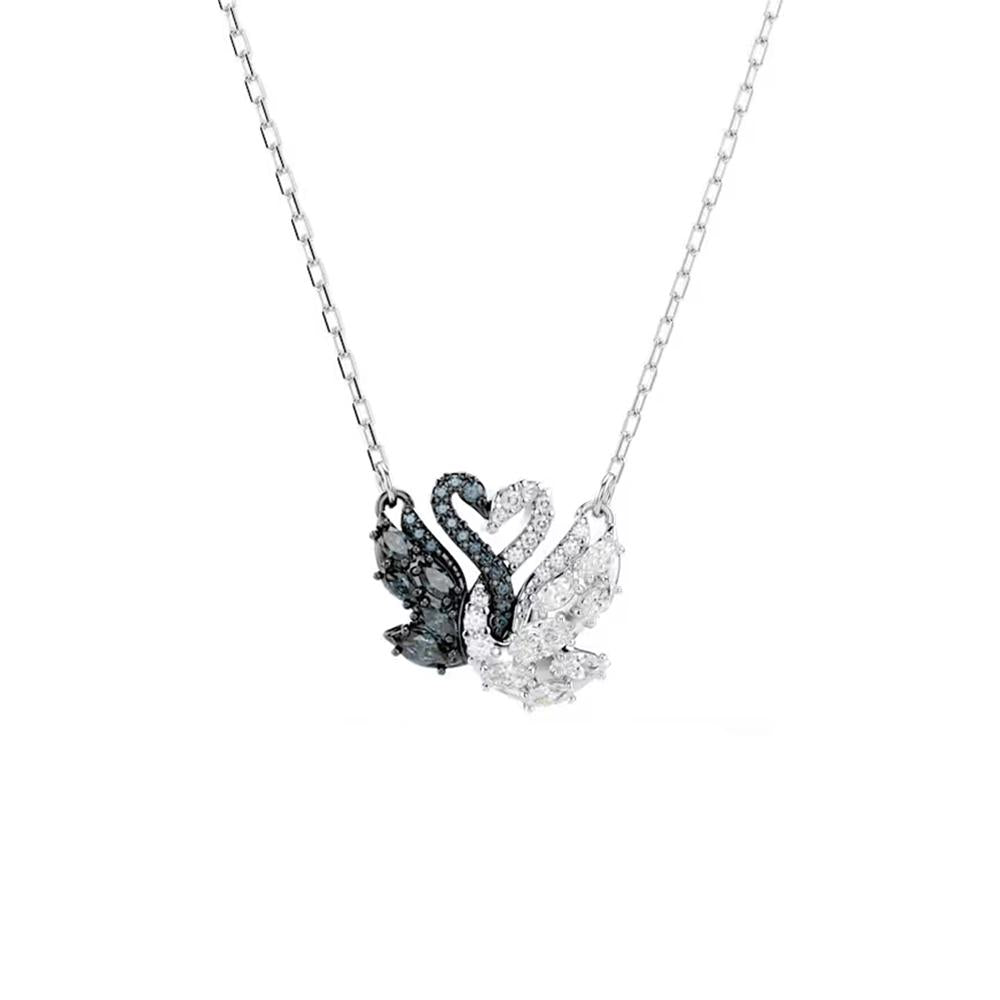 Swarovski Crystal Pendant Necklace 5705721 Swan