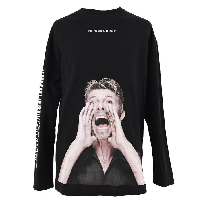 IH NOM UH NIT Bowie Graphic T-Shirt Black